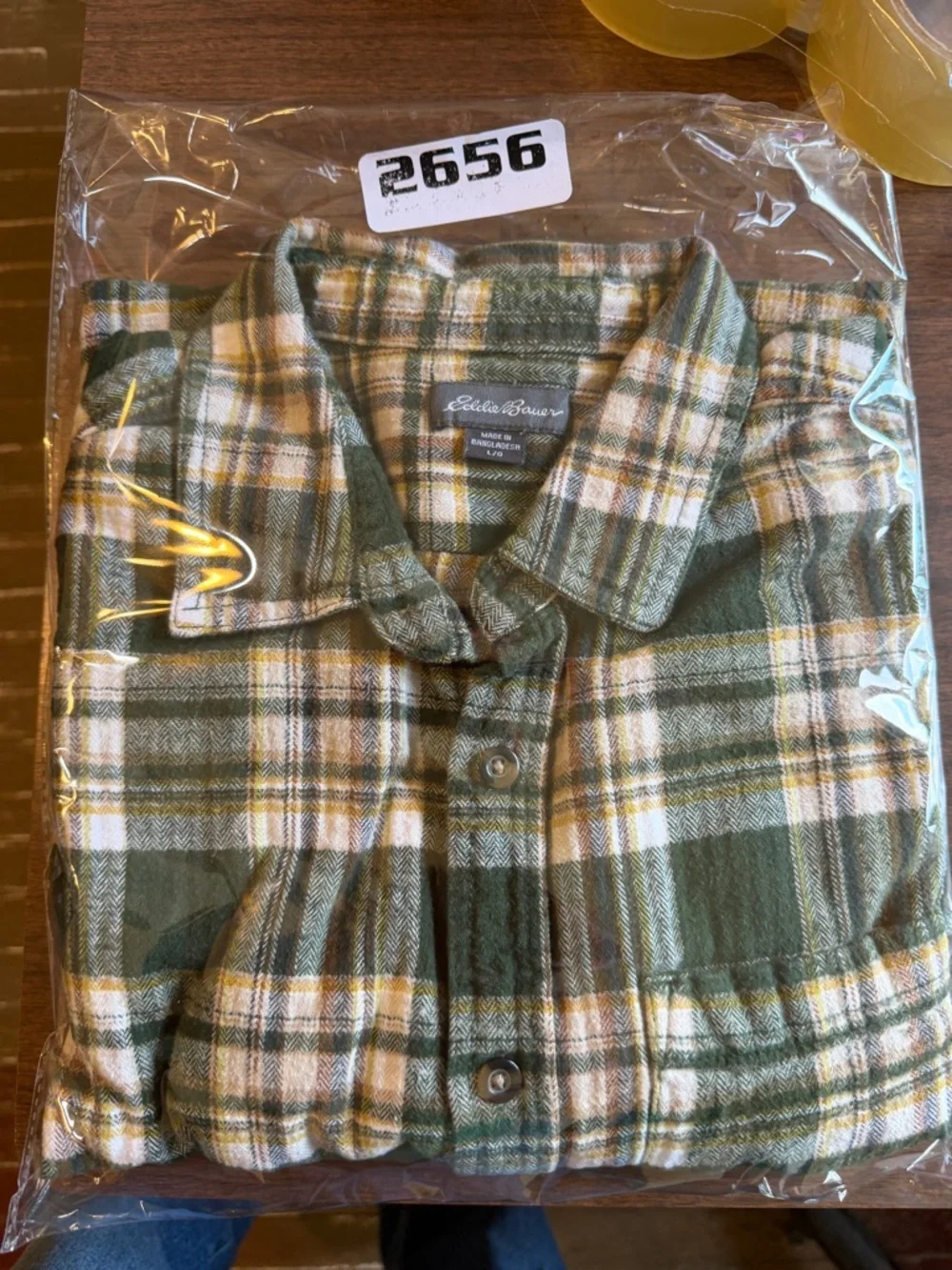 Eddie Bauer classic plaid
